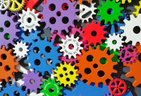 Automation - Colorful Toothed Wheels